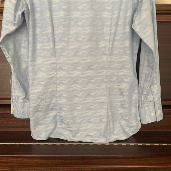 Ted Baker Endurance Button Down Shirt, Light Blue - Picture 5 of 12